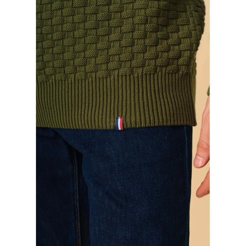 pull-homme-damier-sauge-made-in-france-colelction-automne-hiver-2023-3