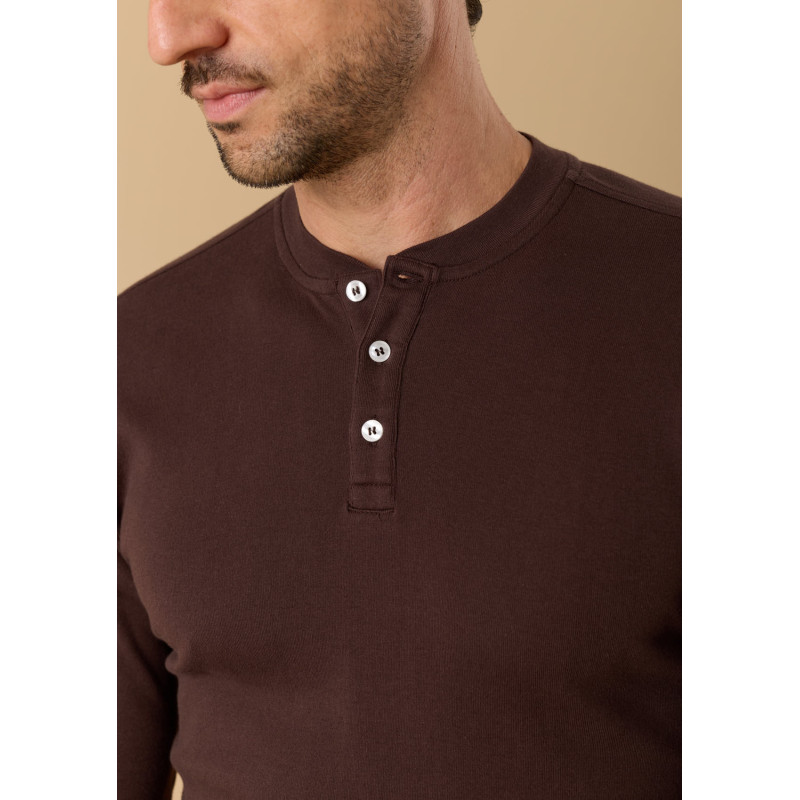 t-shirt-homme-respect-marron-coton-biologique-collection-automne-hiver-2026-1