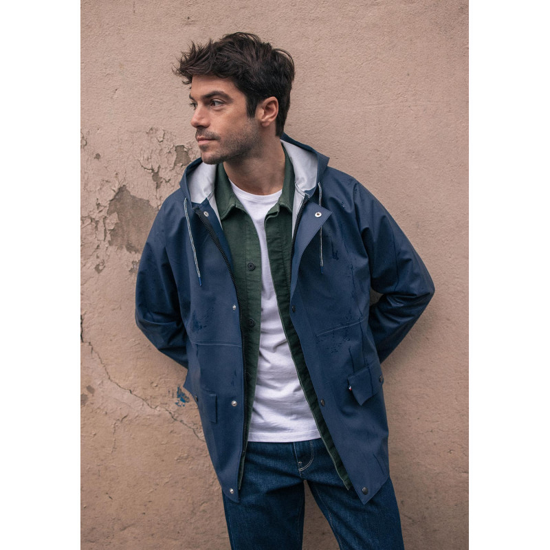 Imperméable BRUME bleu made in France - Montlimart