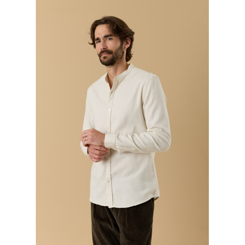 chemise-homme-montlimart-ecru-coton-biologique-collection-automne-hiver-2026-2
