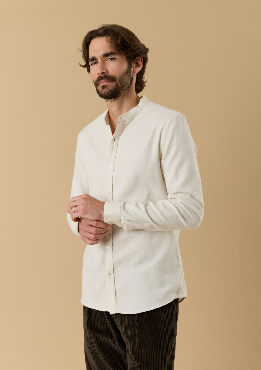 chemise-homme-montlimart-ecru-coton-biologique-collection-automne-hiver-2026-2