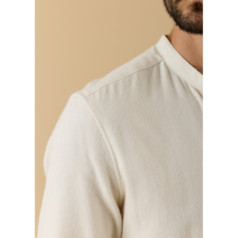 chemise-homme-montlimart-ecru-coton-biologique-collection-automne-hiver-2026-3
