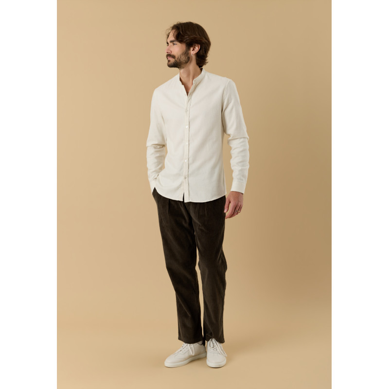 chemise-homme-montlimart-ecru-coton-biologique-collection-automne-hiver-2026-4