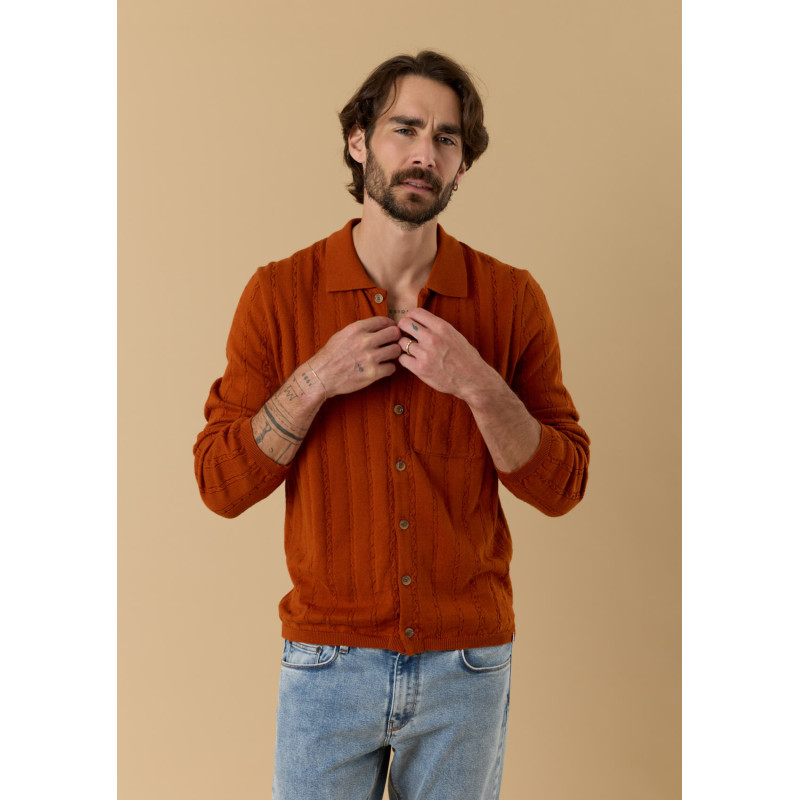 gilet-homme-jaseran-orange-made-in-france-collection-automne-hiver-2026-2