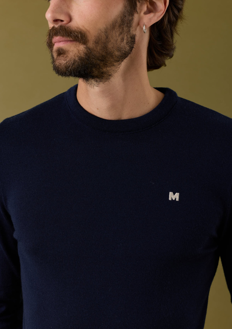 pull-homme-evolution-bleu-marine-laine-merinos-collection-automne-hiver-2026-2