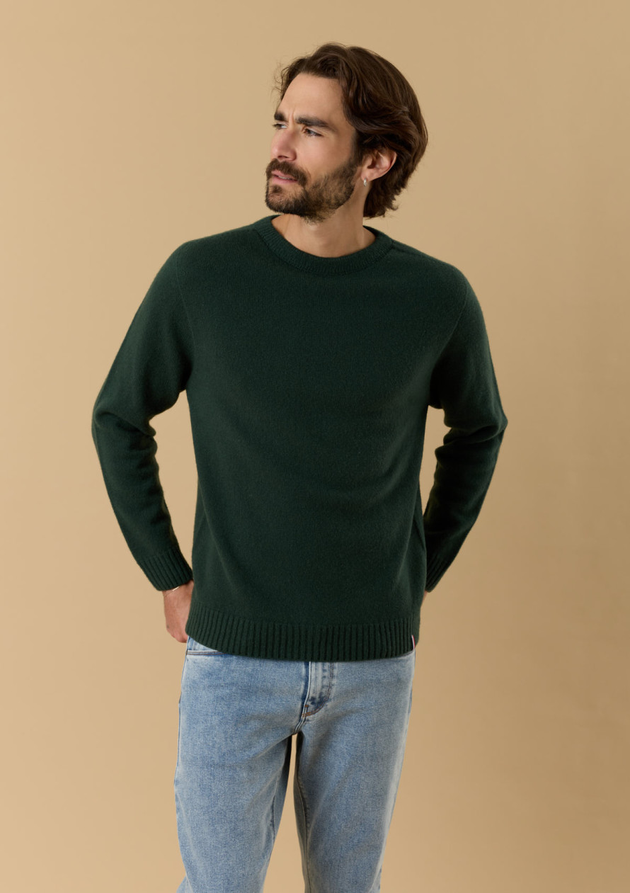 pull-homme-toison-vert-made-in-france-laine-merinos-collection-automne-hiver-2026-2