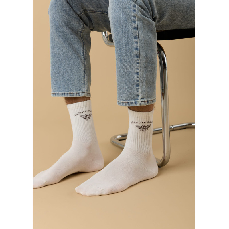 chaussettes-homme-pablo-blanc-marron-coton-collection-automne-hiver-2026-2