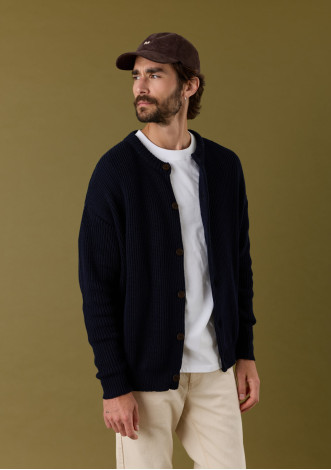 casquette-homme-indigo-marron-velours-coteles-collection-automne-hiver-2026-2