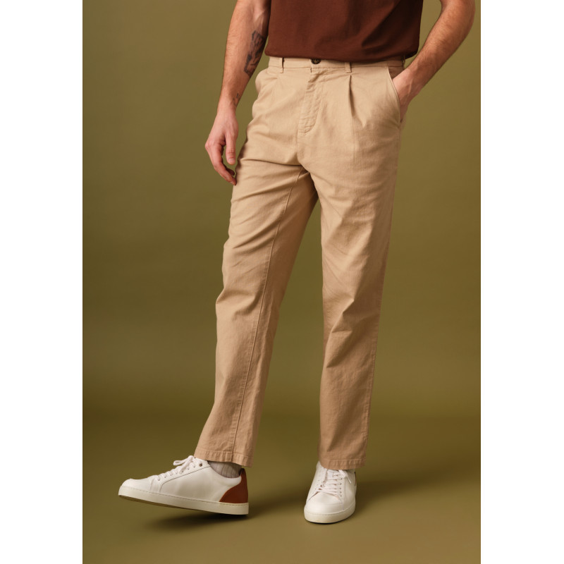 pantalon-homme-gaia-taupe-coton-collection-printemps-ete-2025-1