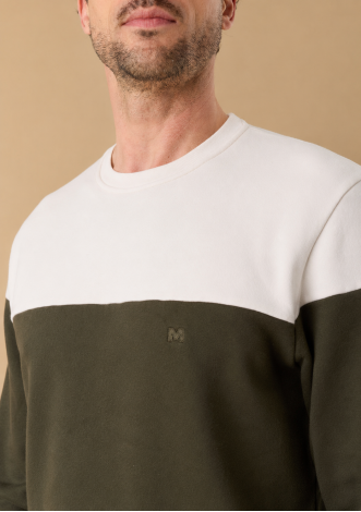 sweat-homme-climat-kaki-creme-coton-biologique-collection-automne-hiver-2026-2
