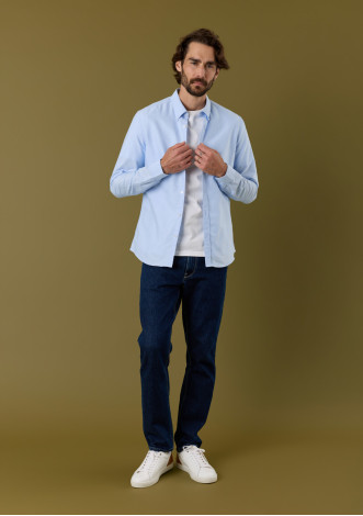 chemise-homme-centre-ville-bleu-clair-coton-collection-automne-hiver-2026-4