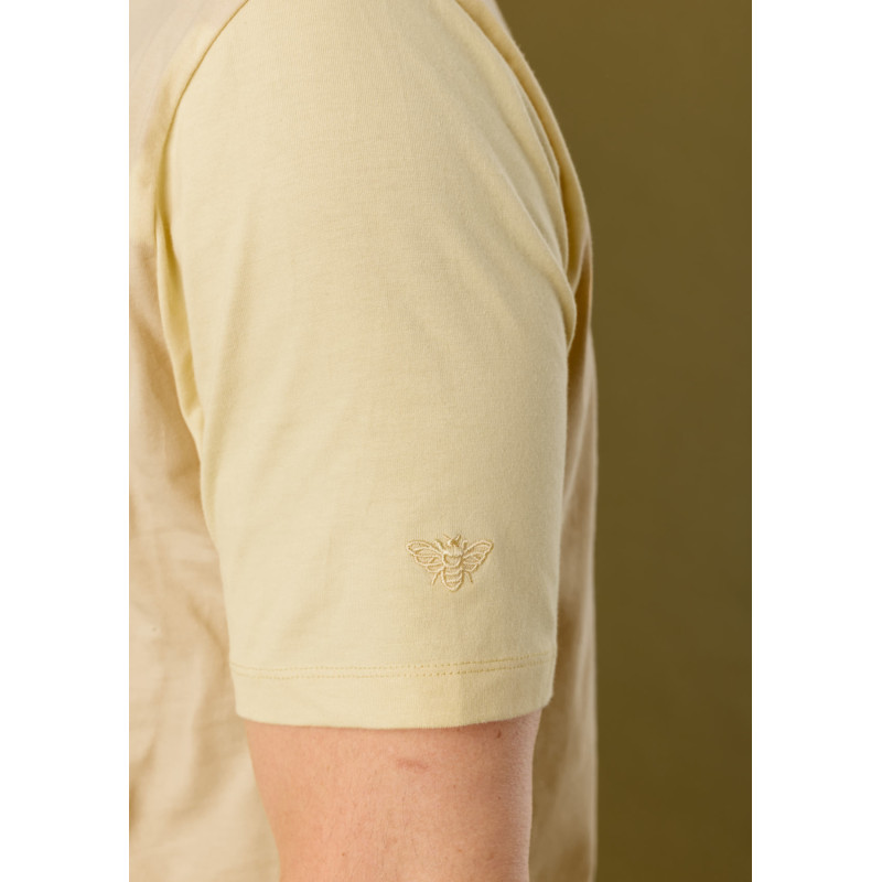 t-shirt-homme-marceau-jaune-demi-sel-coton-biologique-collection-automne-hiver-2026-2
