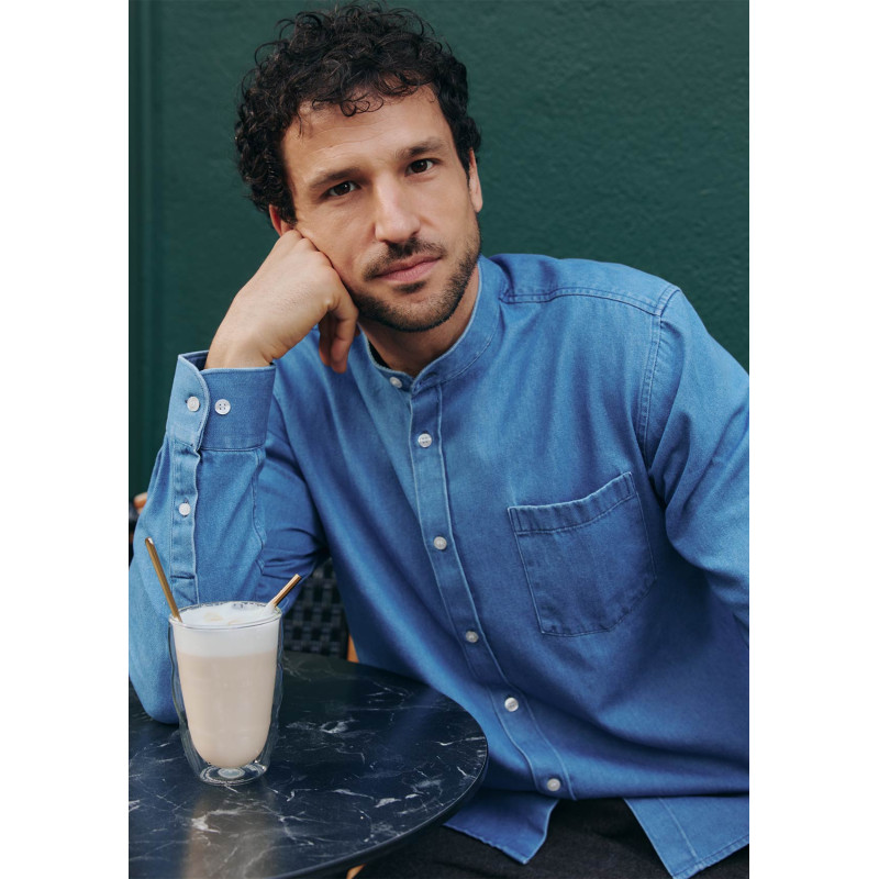 Chemise Denim Homme PIERRE- 100% Coton - Montlimart