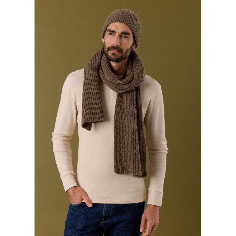 echarpe-homme-chanterelle-marron-laine-collection-automne-hiver-2026-4