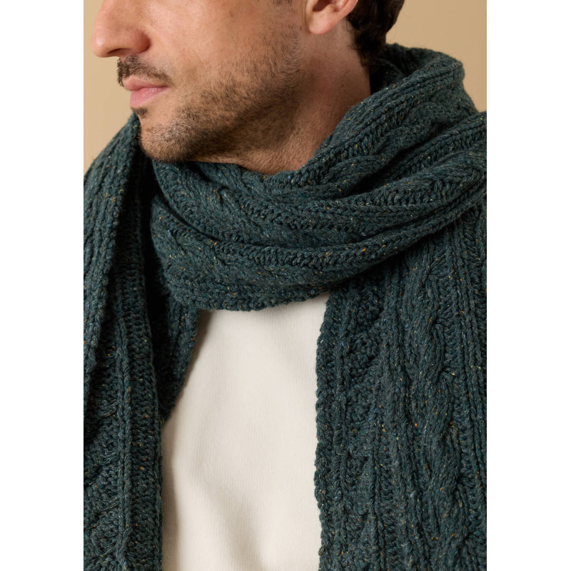 echarpe-homme-torsade-vert-made-in-france-collection-automne-hiver-2026-1