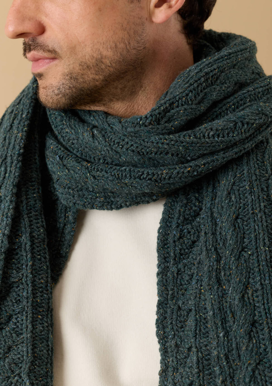 echarpe-homme-torsade-vert-made-in-france-collection-automne-hiver-2026-1