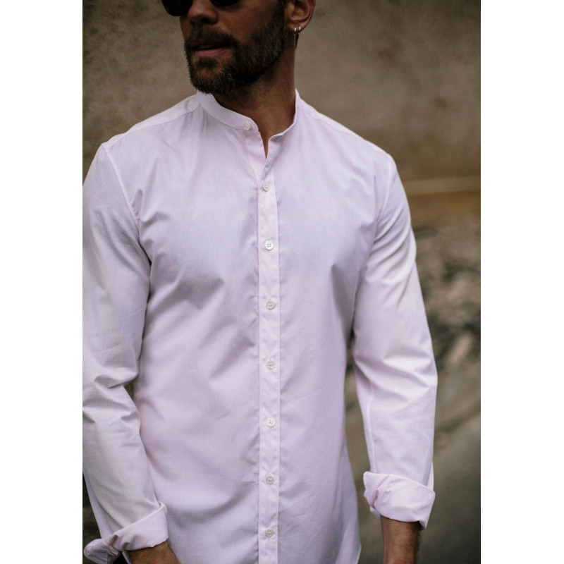 17pe-chemise-homme-saint-pierre-col-mao-rose-made-in-France-2 17pe-chemise-homme-saint-pierre-col-mao-rose-made-in-France-2