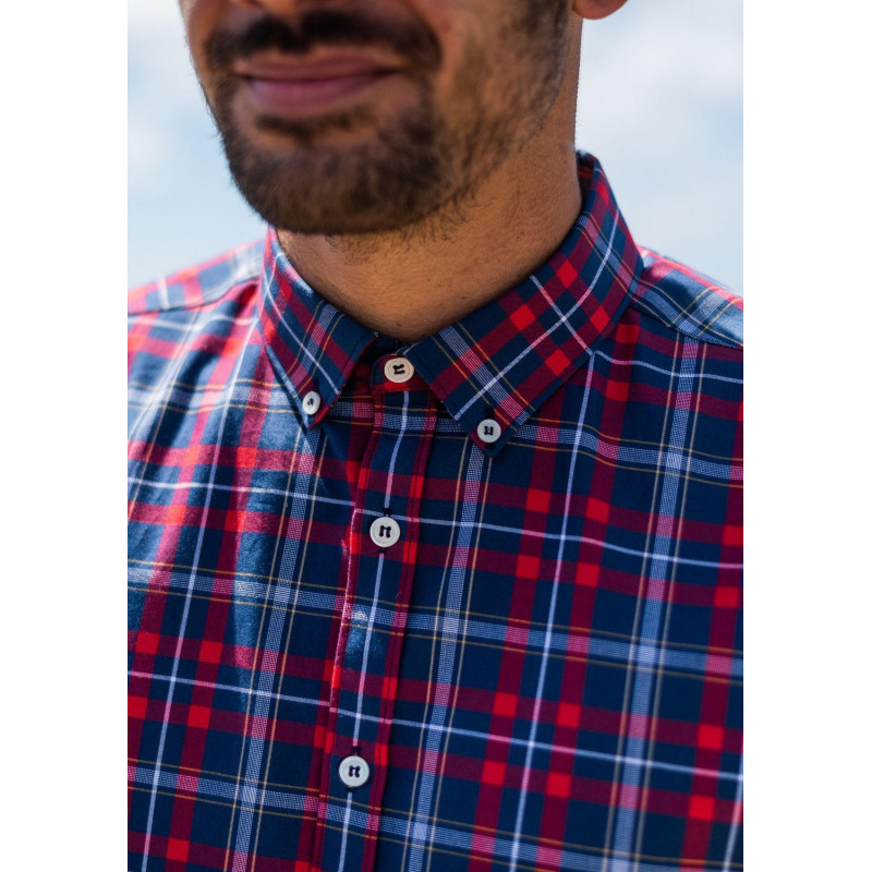19ah-chemise-homme-centre-bourg-marine-carreaux-rouge-col-boutonné-1 19ah-chemise-homme-centre-bourg-marine-carreaux-rouge-col-boutonné-1