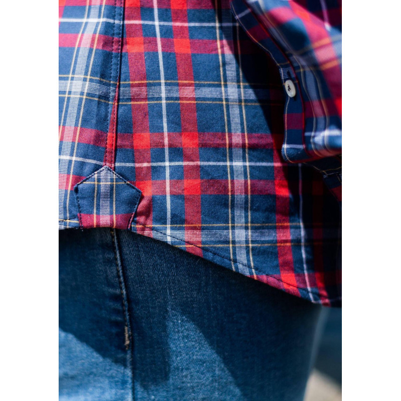 19ah-chemise-homme-centre-bourg-marine-carreaux-rouge-col-boutonné-5 19ah-chemise-homme-centre-bourg-marine-carreaux-rouge-col-boutonné-5