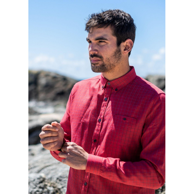 CHEMISE CERF ROUGE CARREAUX