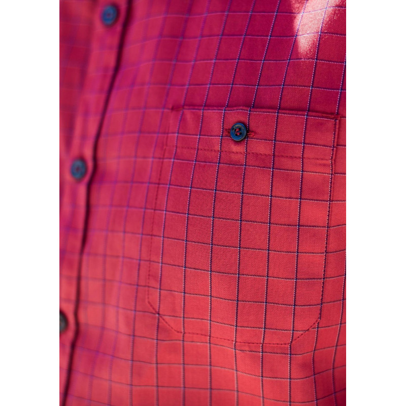 CHEMISE CERF ROUGE CARREAUX