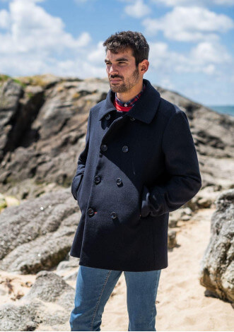 MANTEAU MARRONNIER MARINE