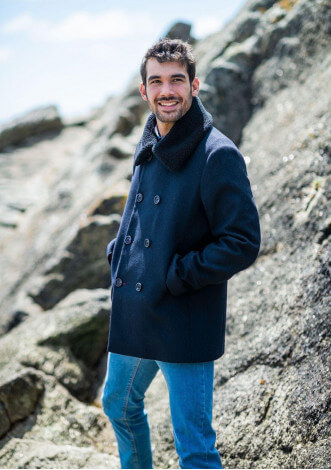 MANTEAU MARRONNIER MARINE
