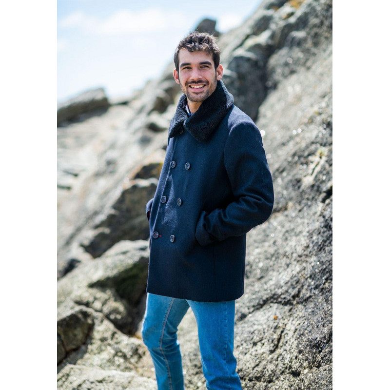 MANTEAU MARRONNIER MARINE