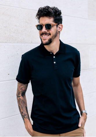POLO AMICAL NOIR