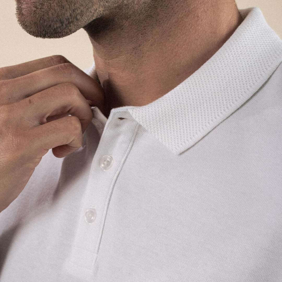pol blanc coton bio homme