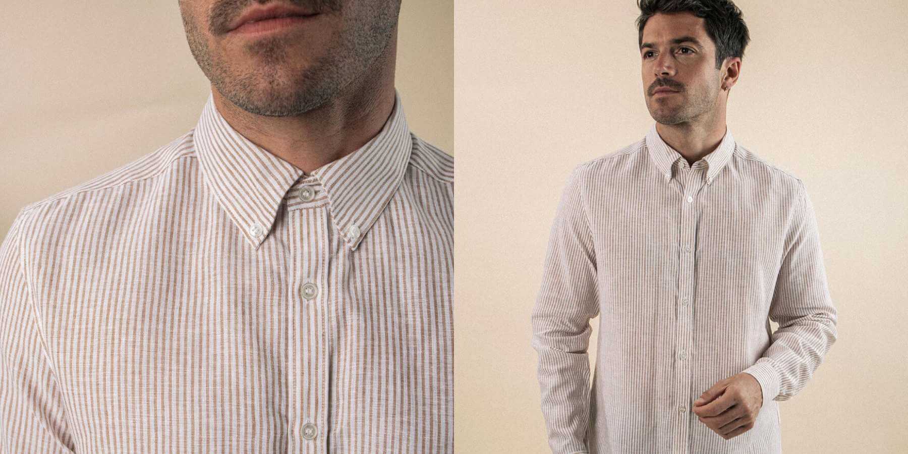 Chemise en lin pour homme élégante montlimart