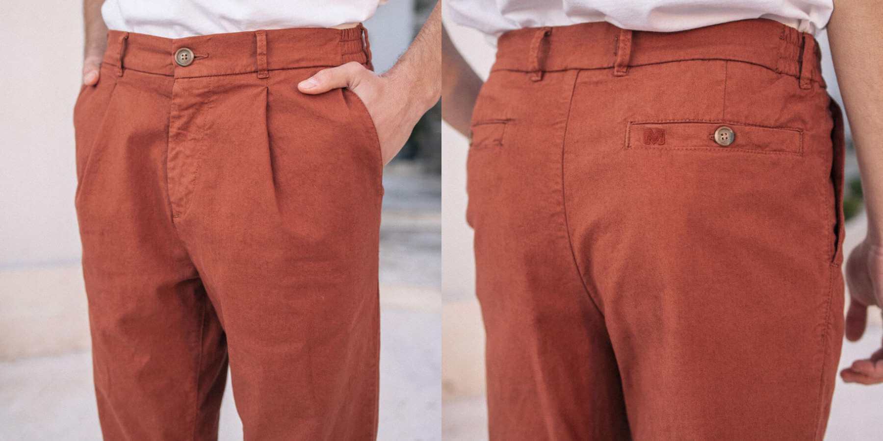 Pantalon en lin homme confortable et cérémonie montlimart