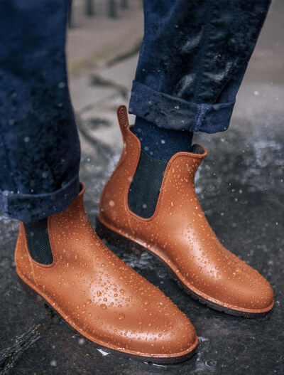 Des chaussures imperméables et 100% recyclables !