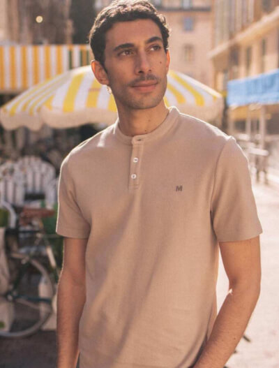 DES POLOS POUR HOMME EN COTON BIO ET RECYCLÉ !