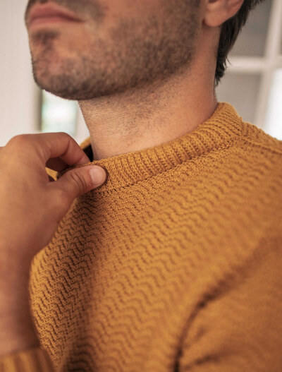 Des pulls homme tricotés en 3D ! 